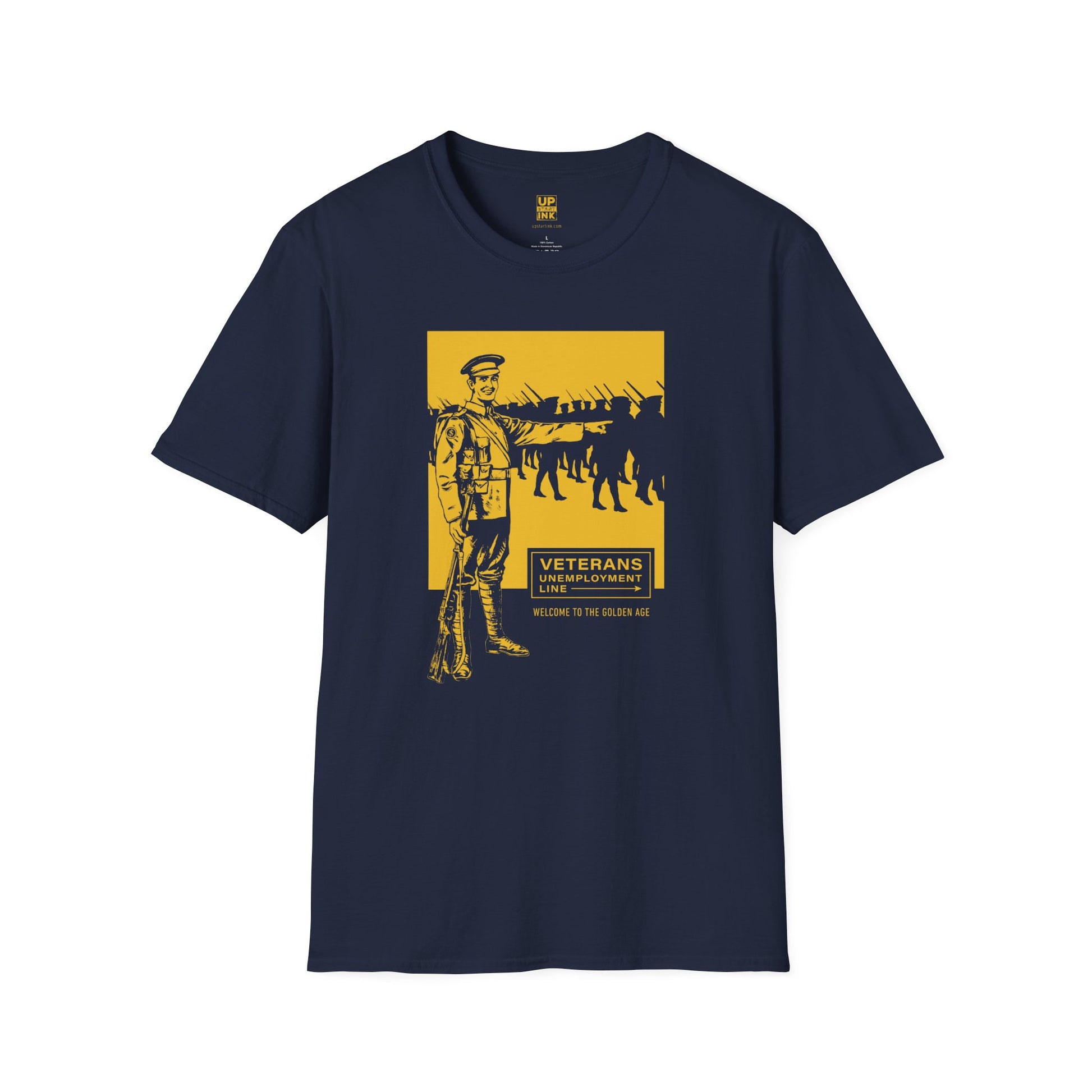 VETERANS UNEMPLOYMENT LINE - Tee Shirt