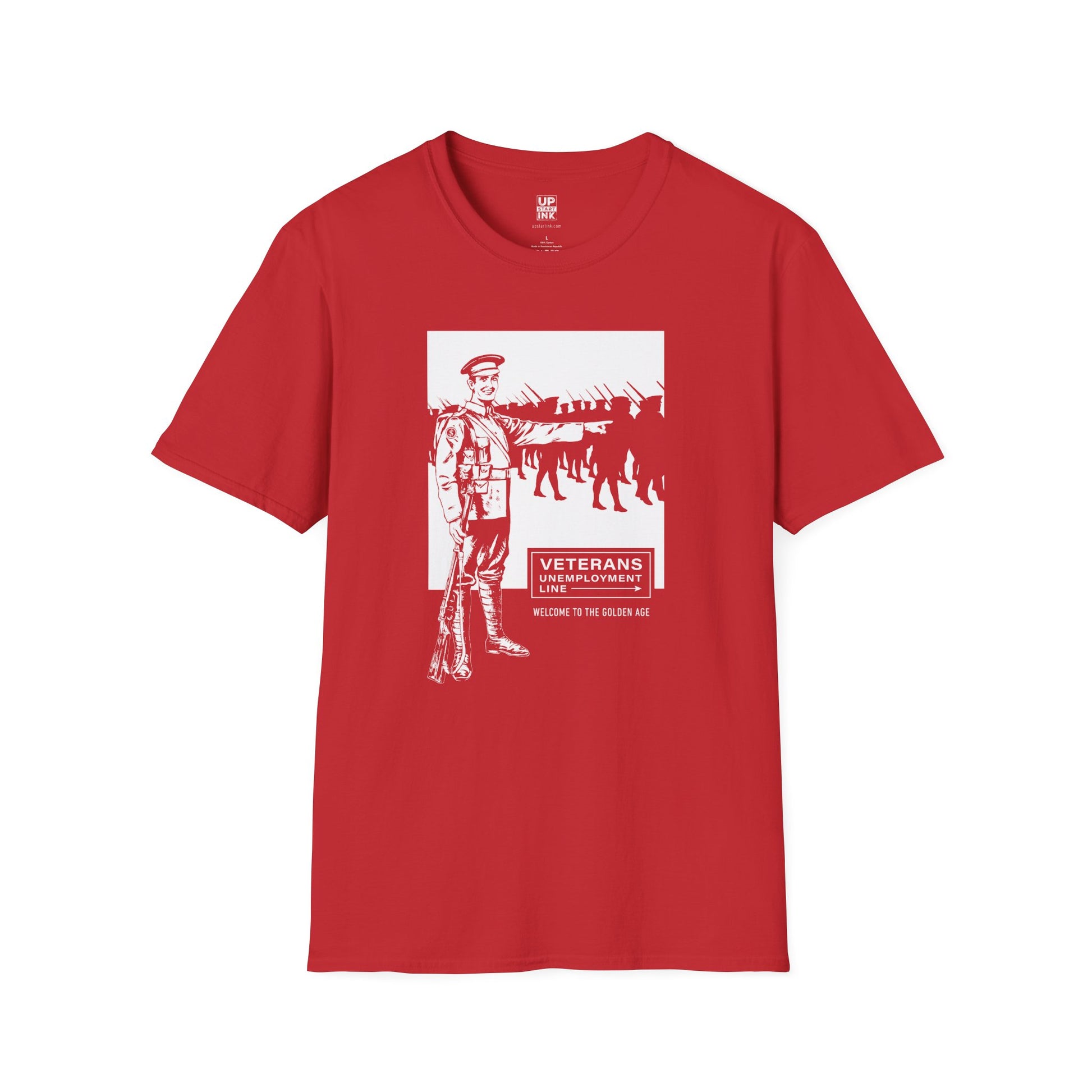 VETERANS UNEMPLOYMENT LINE - Tee Shirt
