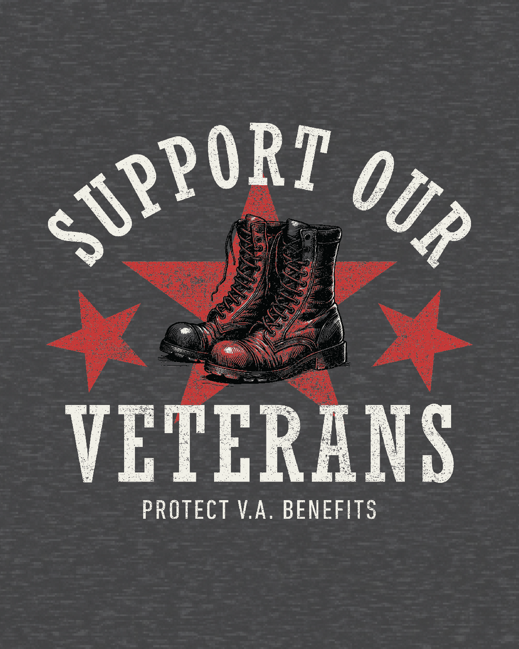 SUPPORT OUR VETERANS - Tee Shirt