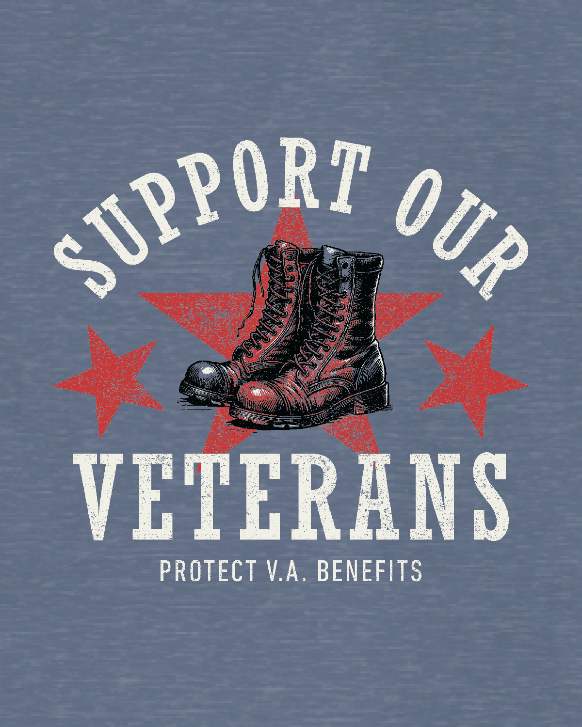 SUPPORT OUR VETERANS - Tee Shirt