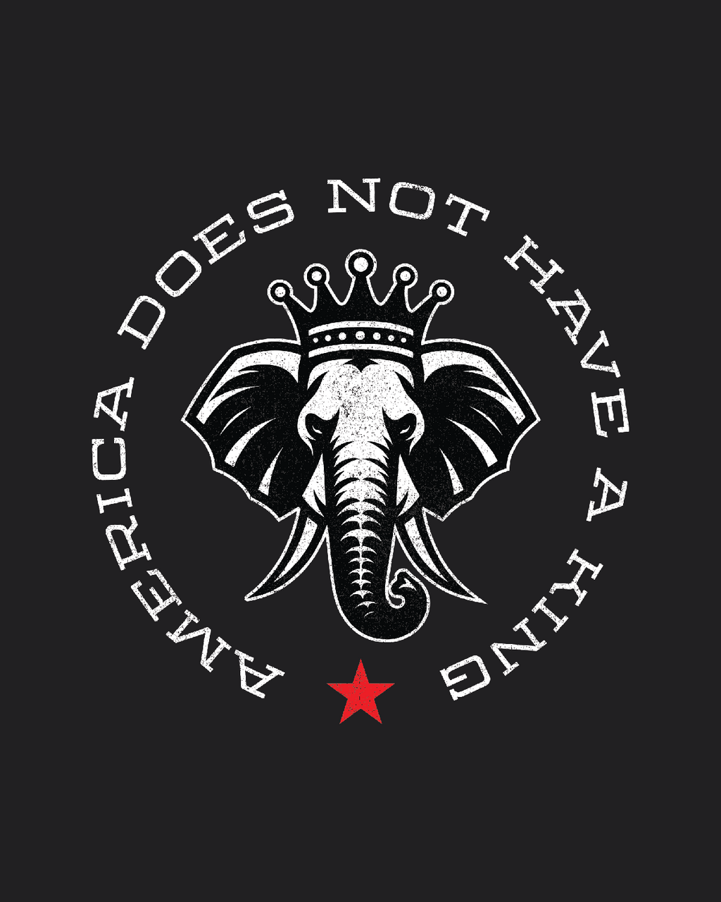 NO ELEPHANT KING - Tee Shirt