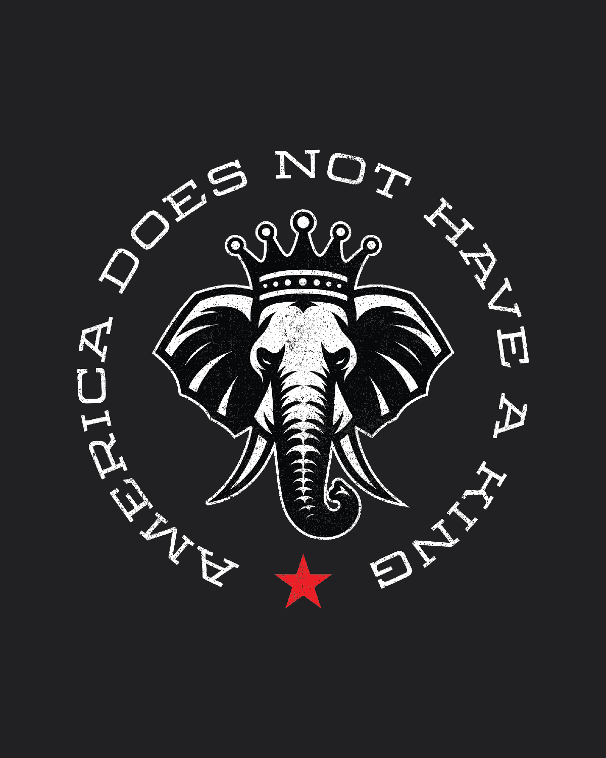 NO ELEPHANT KING - Tee Shirt