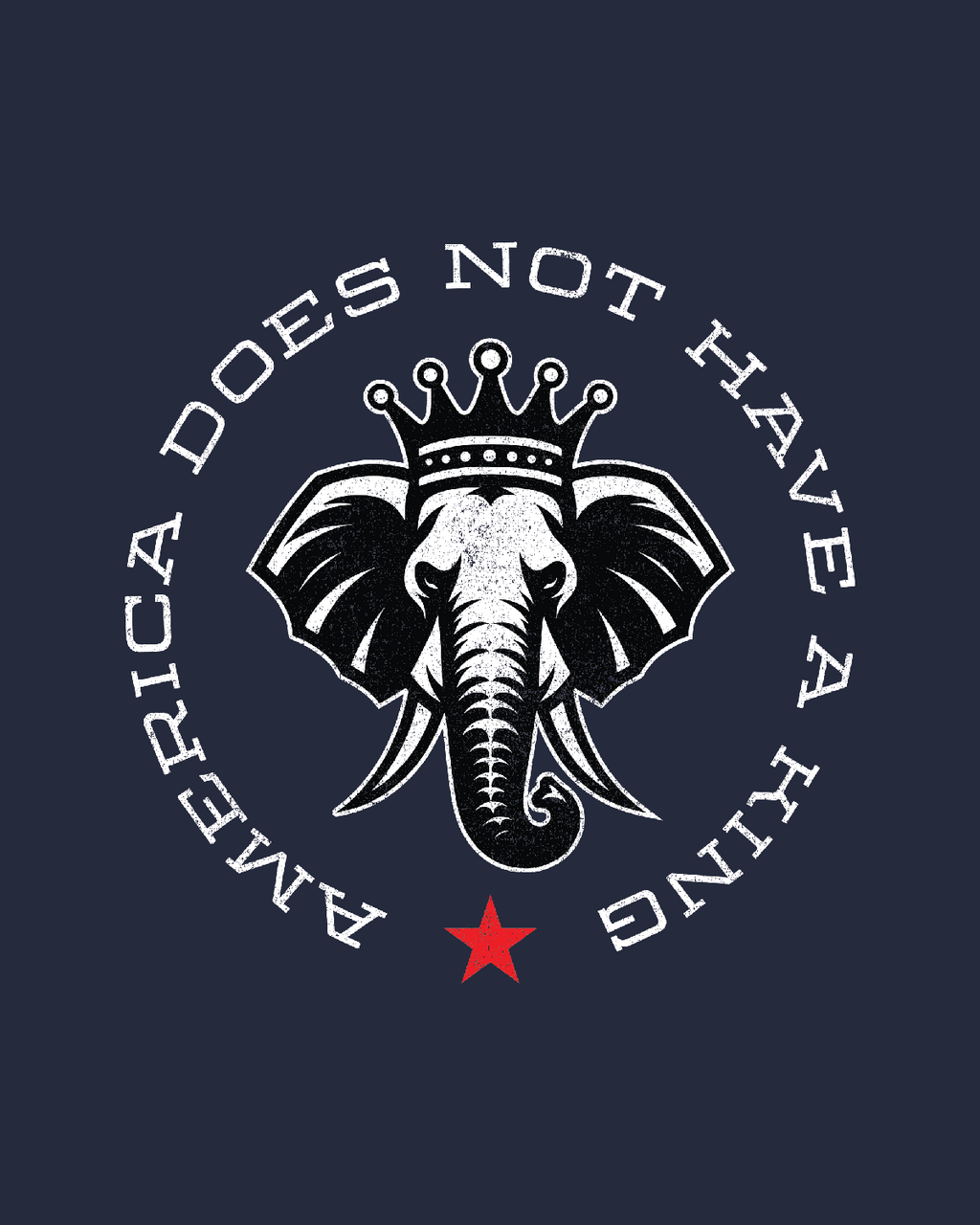 NO ELEPHANT KING - Tee Shirt