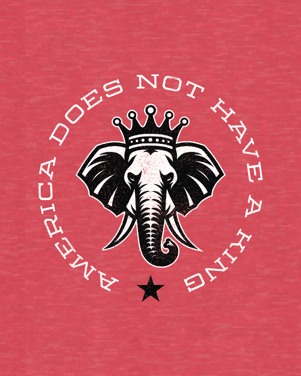 NO ELEPHANT KING - Tee Shirt
