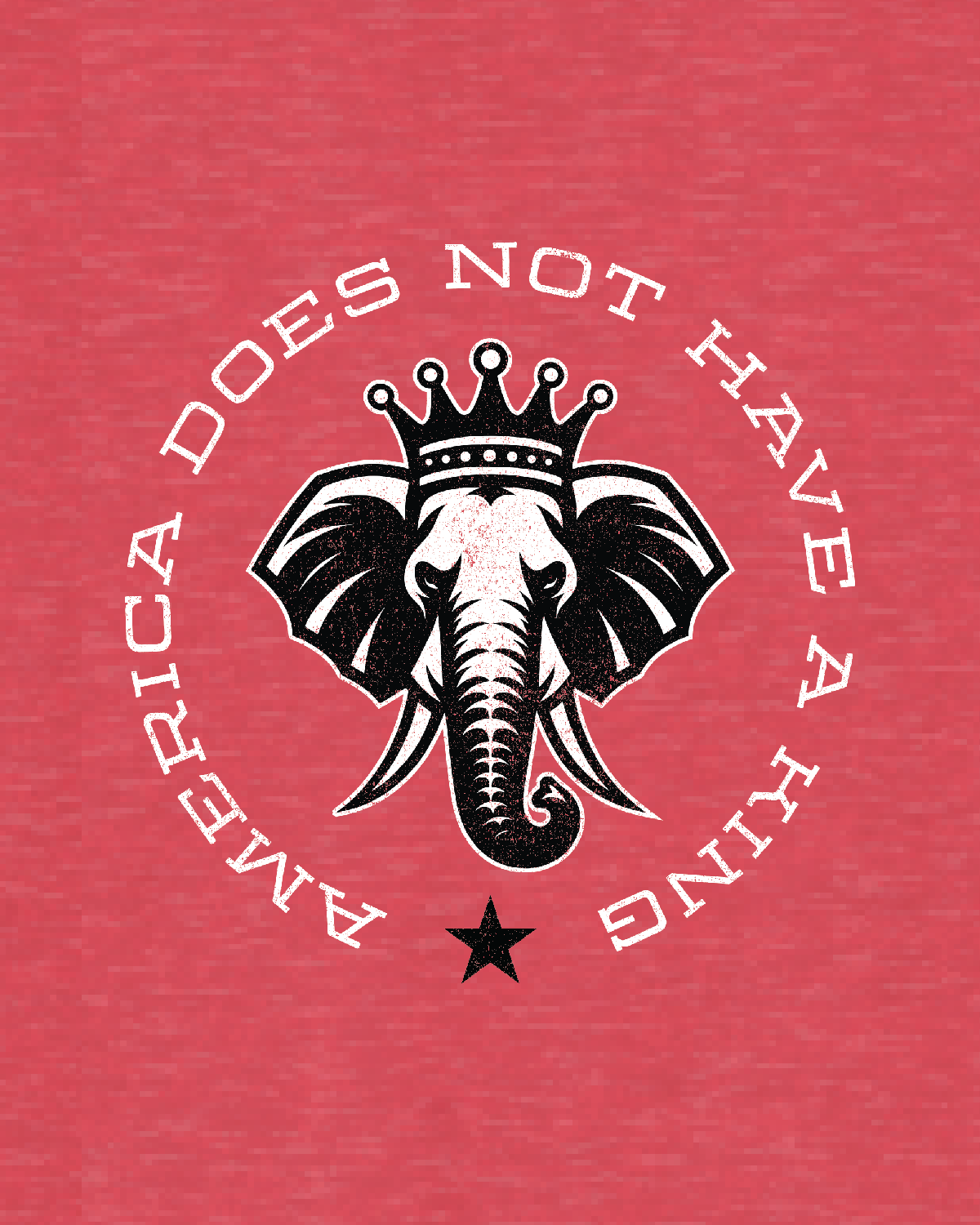 NO ELEPHANT KING - Tee Shirt