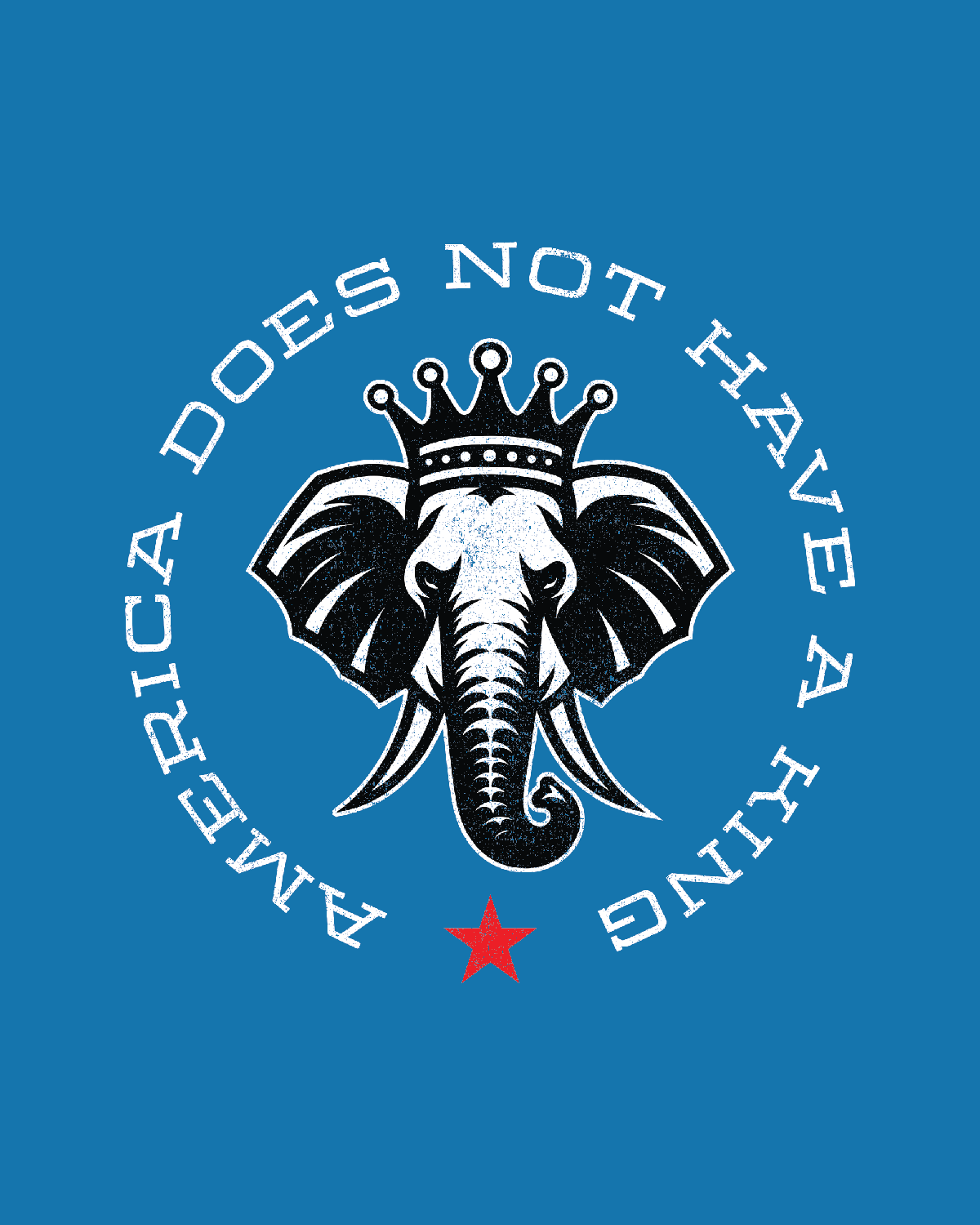 NO ELEPHANT KING - Tee Shirt