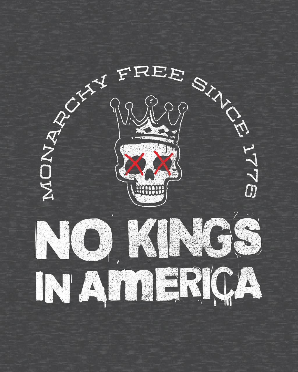 MONARCHY FREE SINCE 1776 - Tee Shirt
