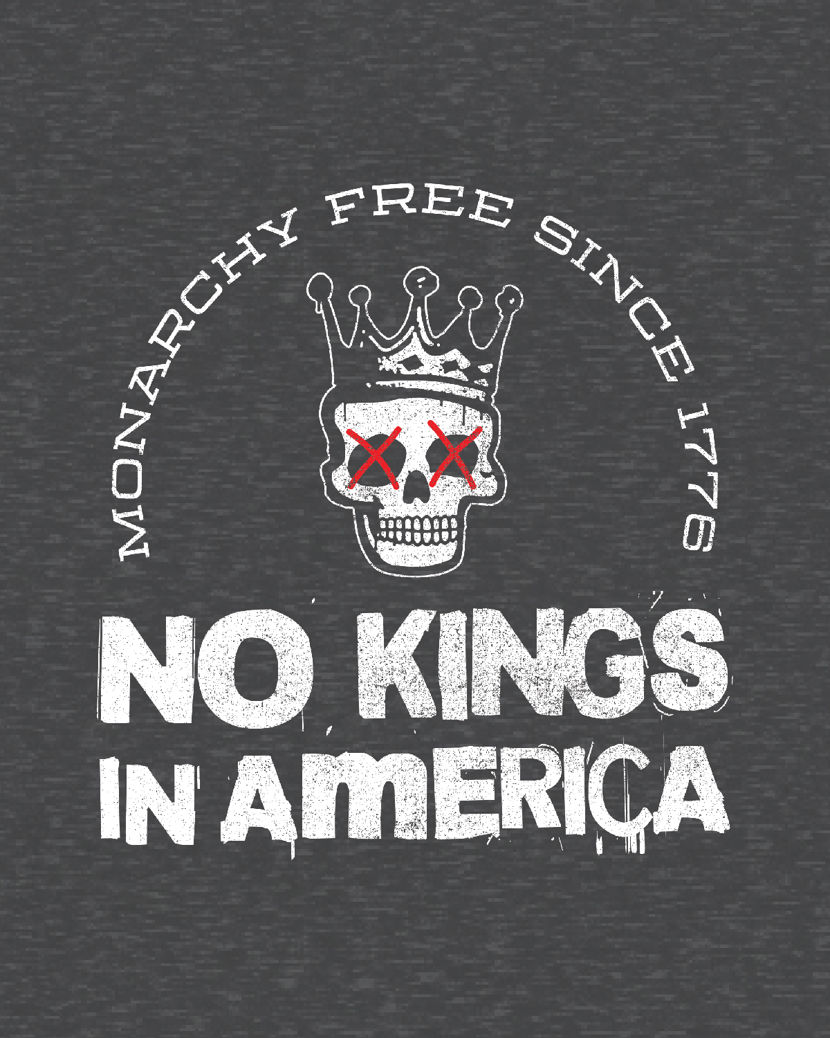 MONARCHY FREE SINCE 1776 - Tee Shirt