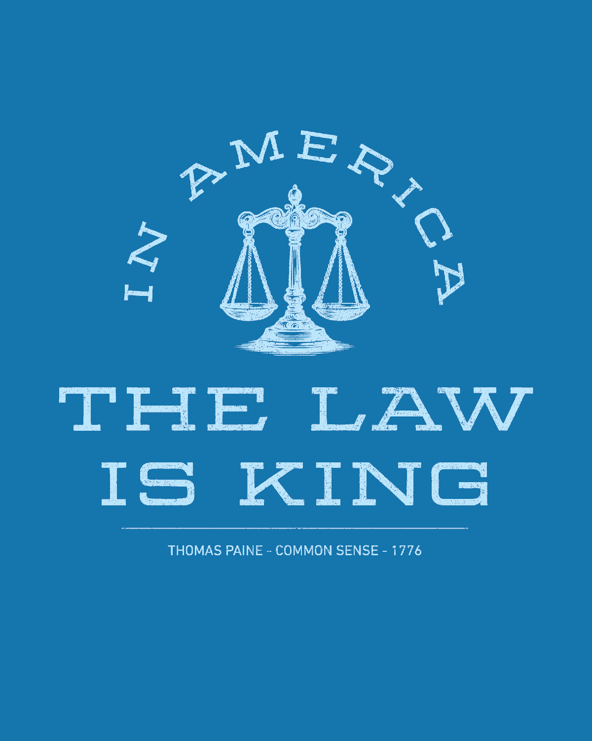 THE LAW IS KING - Tee Shirt