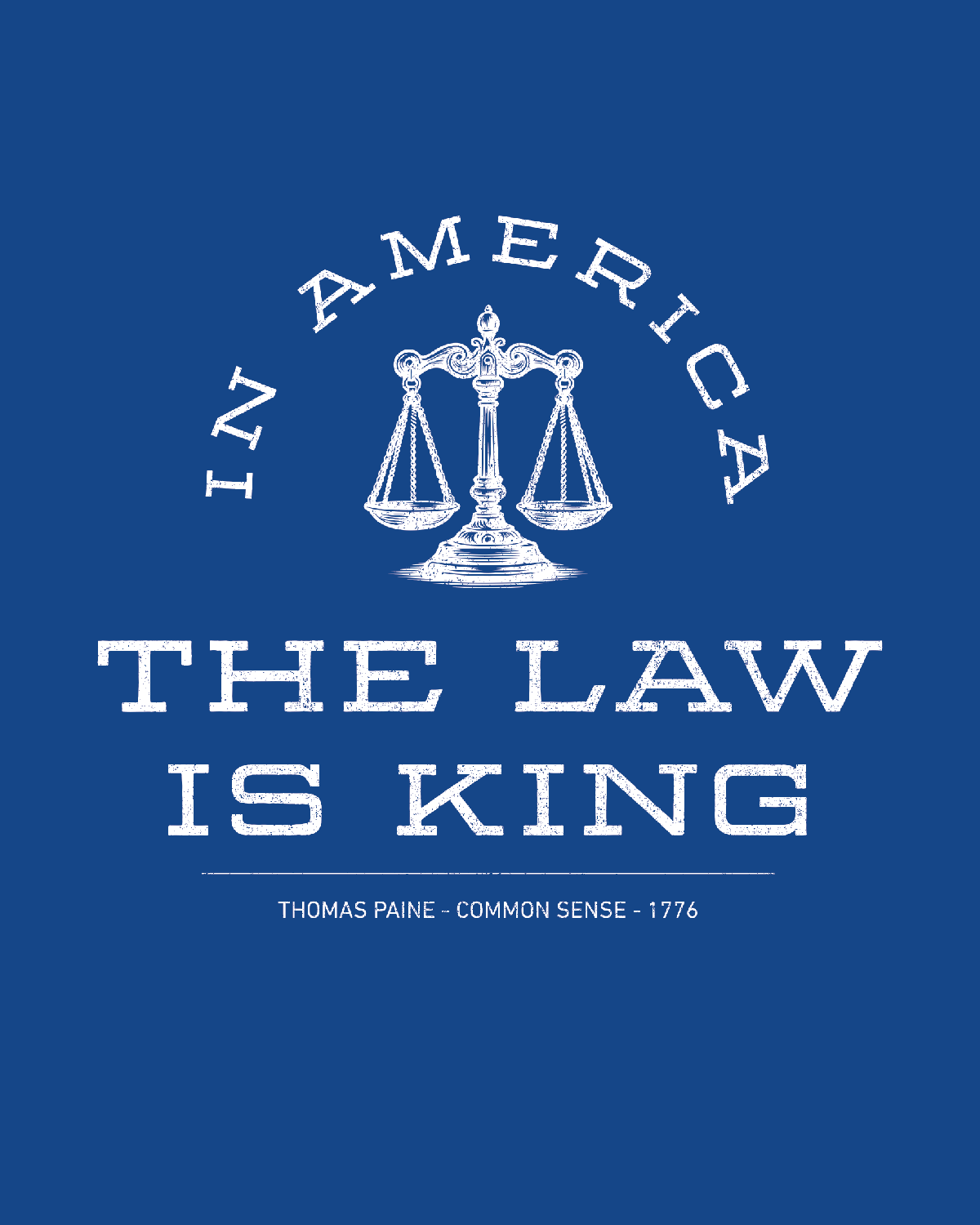 THE LAW IS KING - Tee Shirt