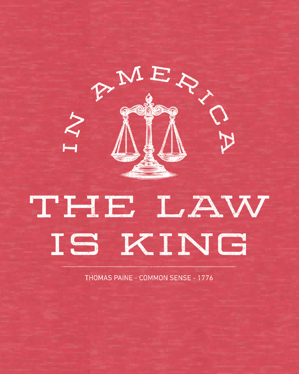 THE LAW IS KING - Tee Shirt