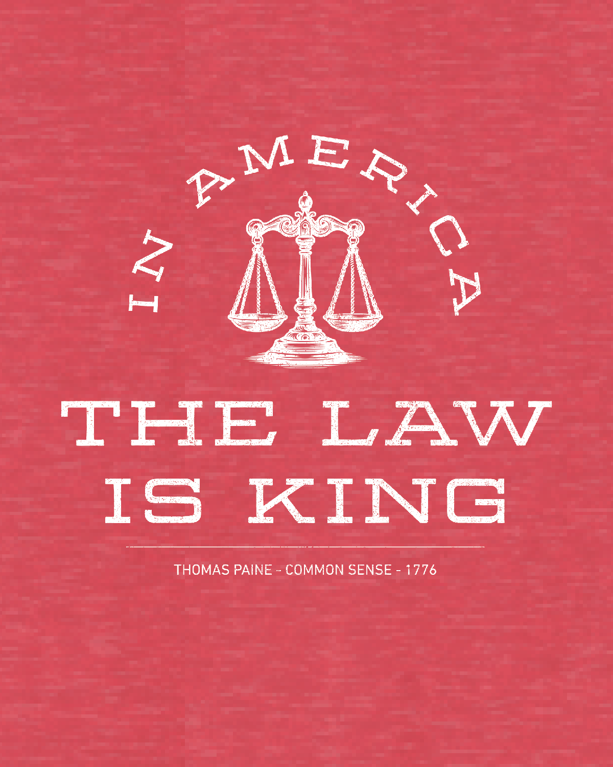 THE LAW IS KING - Tee Shirt